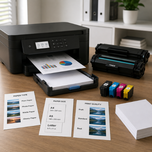 Ink, Toner, and Paper Basics